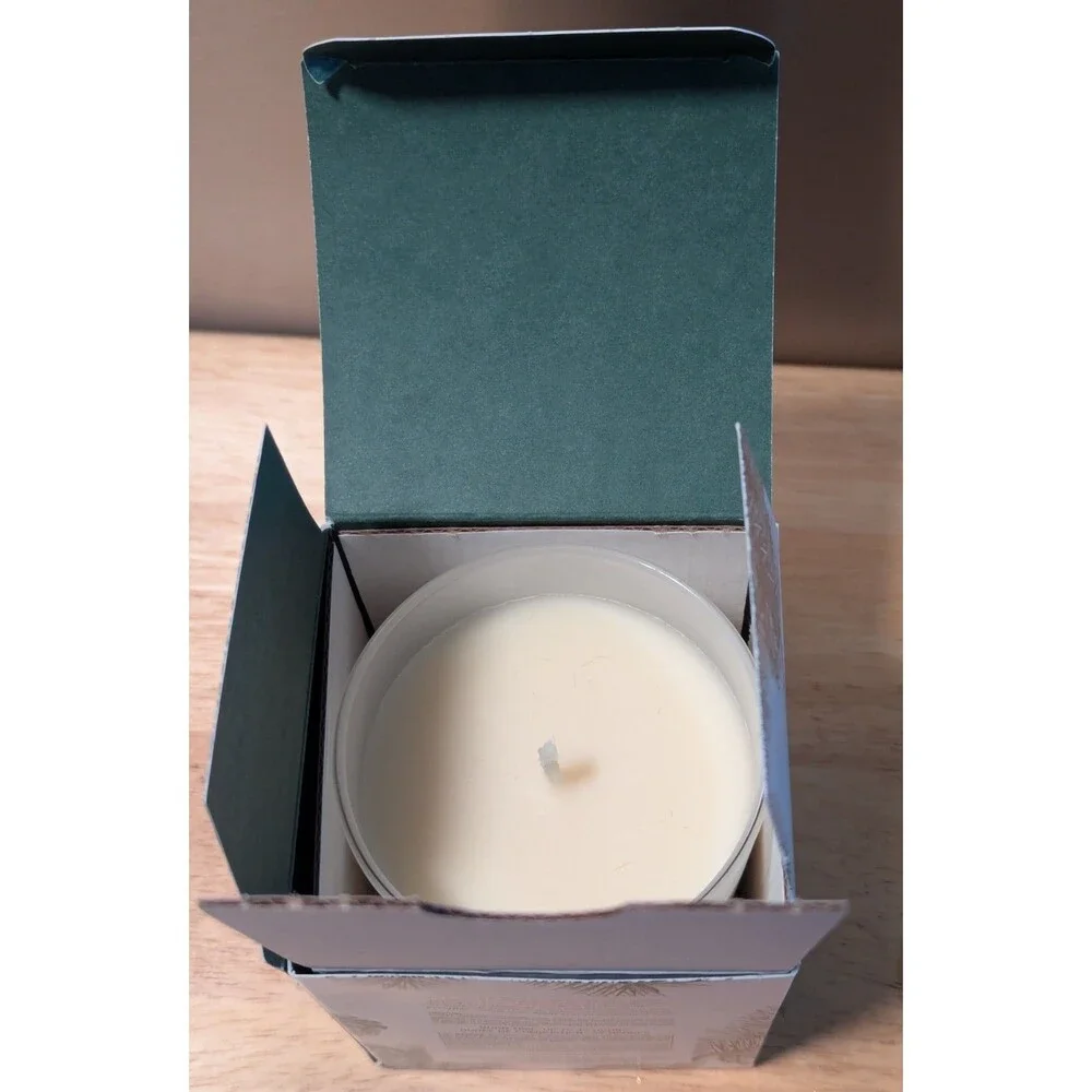 NEW Williams Sonoma Winter Forest Wax Candle Premium Natural Essential Oils 9 Oz